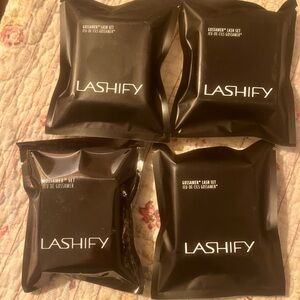 LASHIFY Gossamer Lash Sets - Black Packs with White Logo 4pak